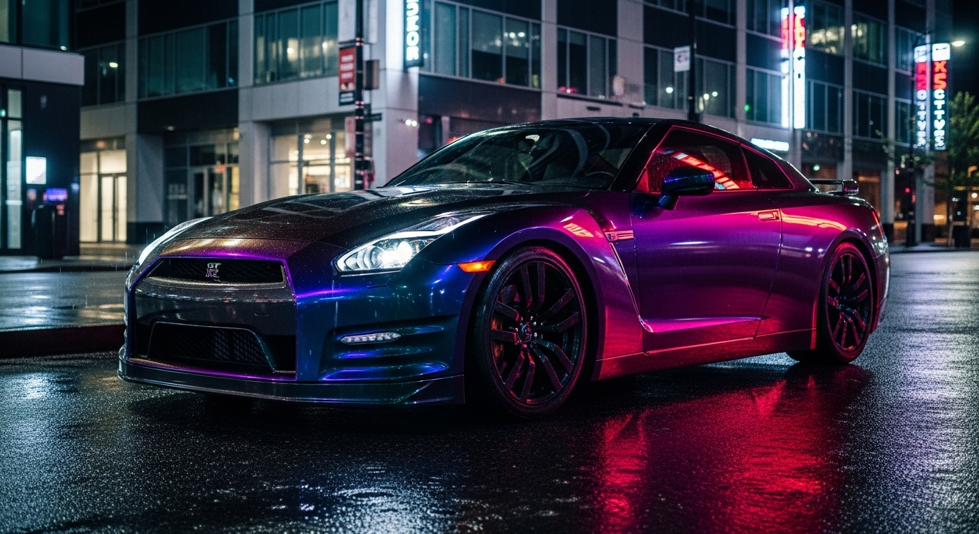 Midnight Purple Wrap